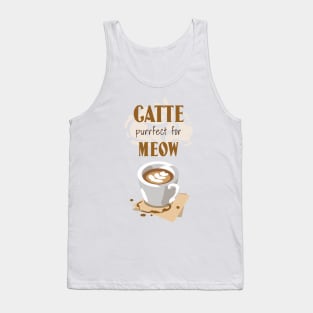 Catte purrfect for meow Tank Top